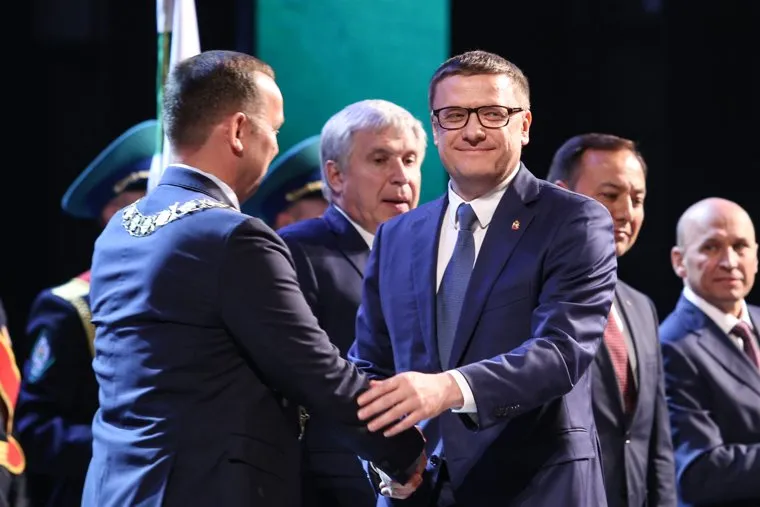 Торжественная церемония инаугурации губернатора Вадима Шумкова. Курган