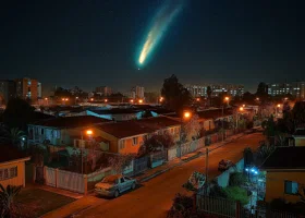 В небе над ХМАО пролетел метеорит