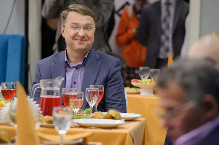 Празднование дня рождения Дома журналистов. Екатеринбург, банкет, полянин дмитрий