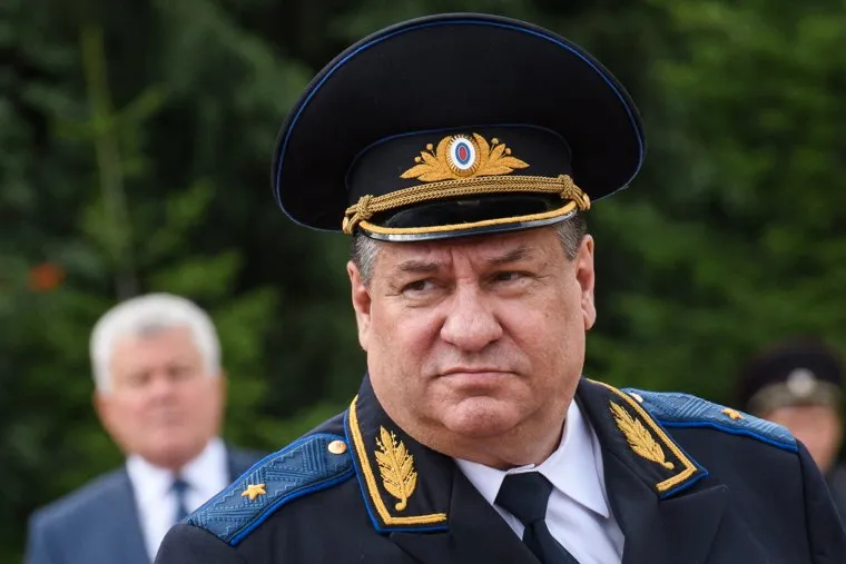 Врио начальника ГУ МВД России по Свердловской области генерал-майор Владимир Миронов. Екатеринбург