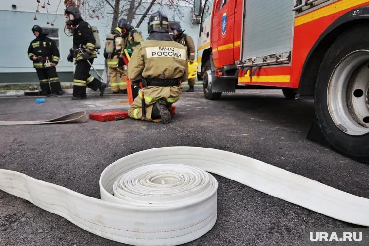 50 жильцов дома эвакуировались до приезда пожарных (архивное фото)