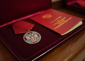 Замначальника курганского силового ведомства получил госнаграду