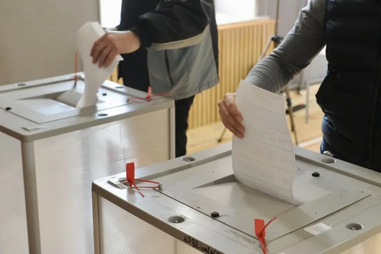 Избирательный участок. Челябинск 