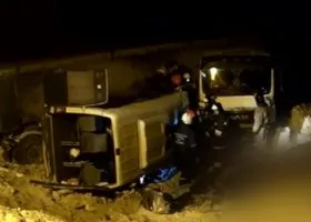 Появилось видео с места страшной аварии с девятью погибшими на трассе в Башкирии