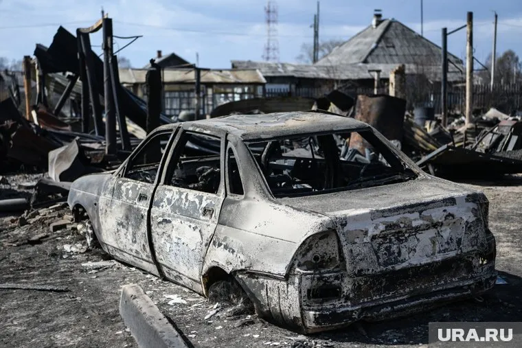 Пожар в Сосьве уничтожил часть поселка