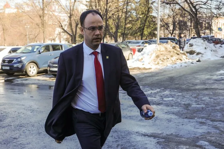 Представление врио губернатора Алексея Текслера полпредом Николаем Цукановым. Челябинск