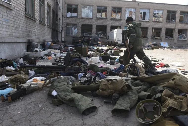 Обстановка в Мариуполе после освобождения района города от ВСУ. Украина