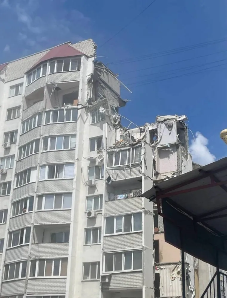 В Саратове произошел взрыв газа