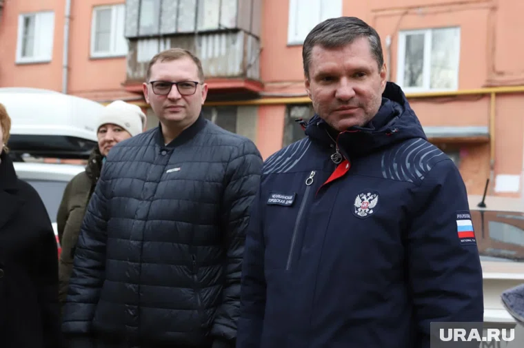 Буяков вместе с участником проекта Пашкеевым в Ленинском районе 