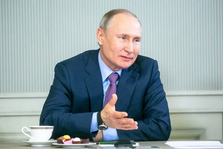 Владимир Путин на заводе "Полет". Иваново