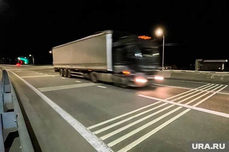 Водитель не заметил пешехода в темноте на трассе