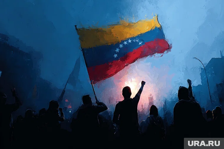 В Венесуэле проходят многотысячные митинги за Мадуро, слышна стрельба