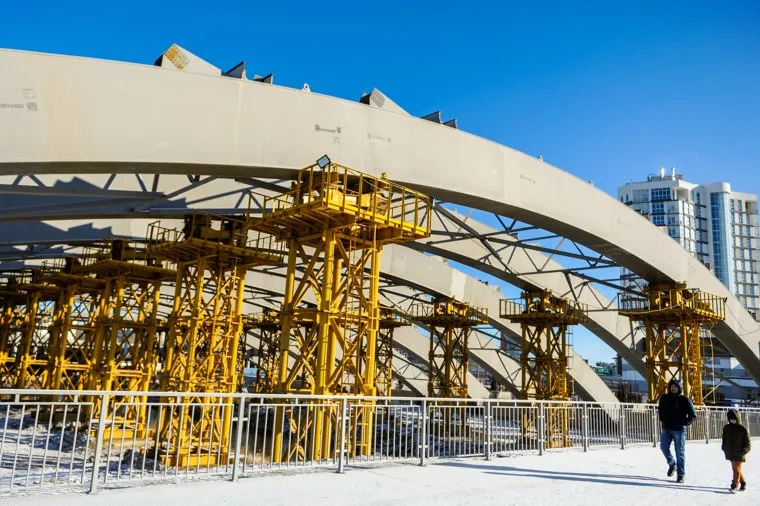 Новая набережная реки Миасс. Челябинск