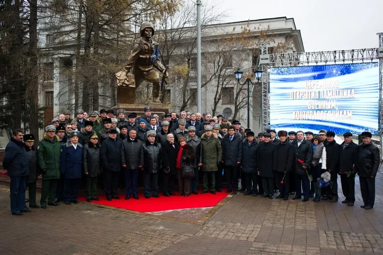 Торжественное открытие памятника «Военным контрразведчикам». Екатеринбург