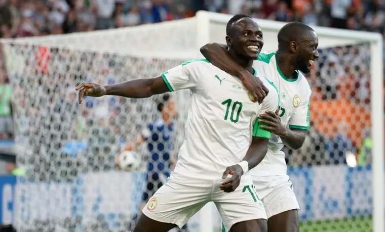 32 матч Чемпионата мира по футболу между сборными Японии и Сенегала. Екатеринбург