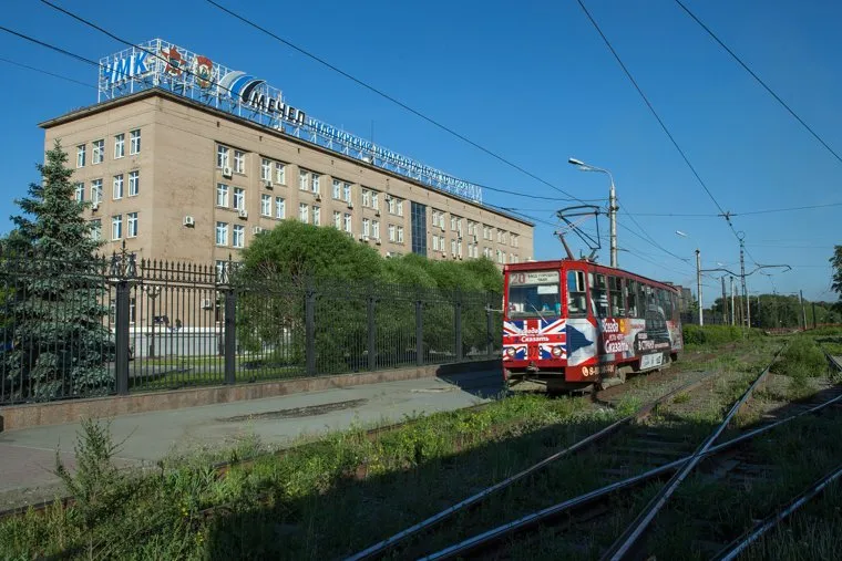 Клипарт, Челябинск, мечел, чмк, общественный транспорт, трамвай