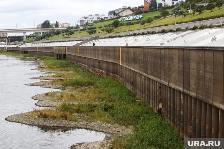 Уровень воды в Туре упал до -61 сантиметра