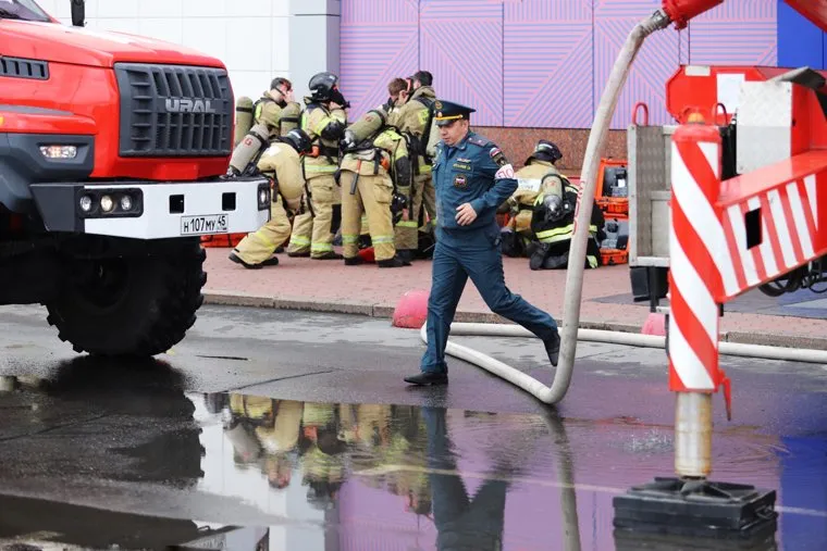 Учения МЧС. Курган