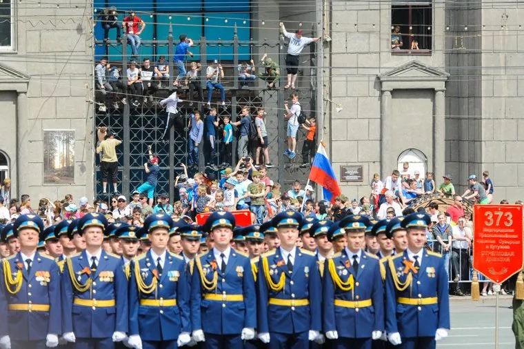 Празднование 9 мая. Челябинск