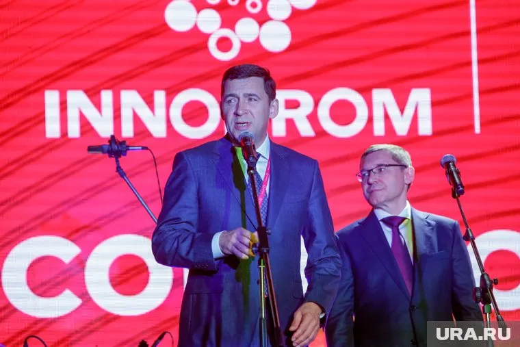 Прошлогодний прием Евгений Куйвашев проводил в МВЦ «Екатеринбург-ЭКСПО» (фото от 2022-го)