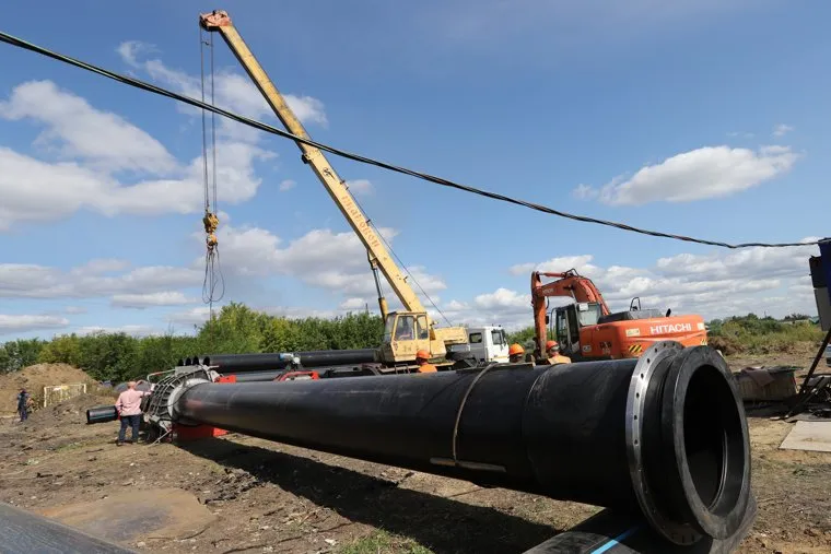 Выездное совещание с главой города Потаповым Андреем в сквер Пичугина, и на объекты Водного союза. Курган