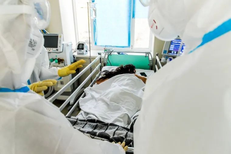 Ковидный госпиталь и родильный дом Областной больницы №2. Челябинск