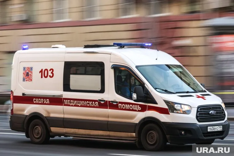 Водителя с травмами доставили в больницу