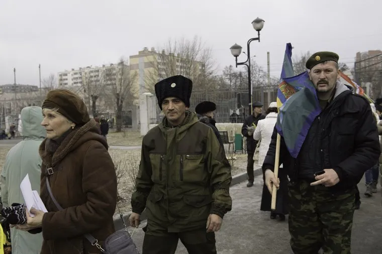 Митинг в Челябинске в сквере Колющенко необр
