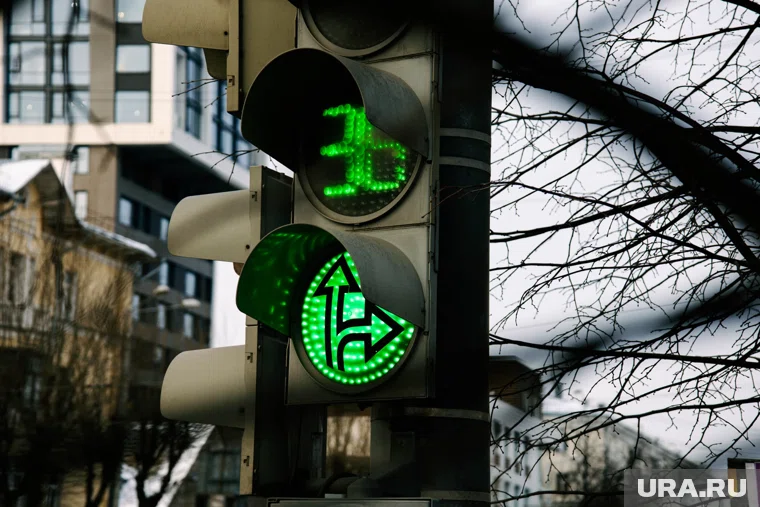 Светофор перенастроят в Кургане