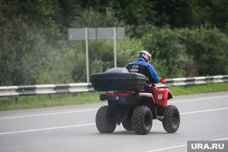 Квадроцикл отправили на нужды СВО (архивное фото)