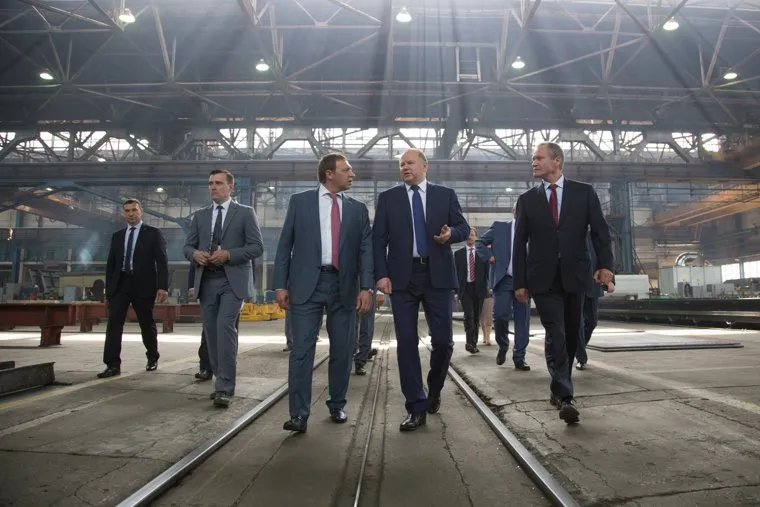 Визит Николая Цуканова. Курган, курганстальмост, цуканов николай