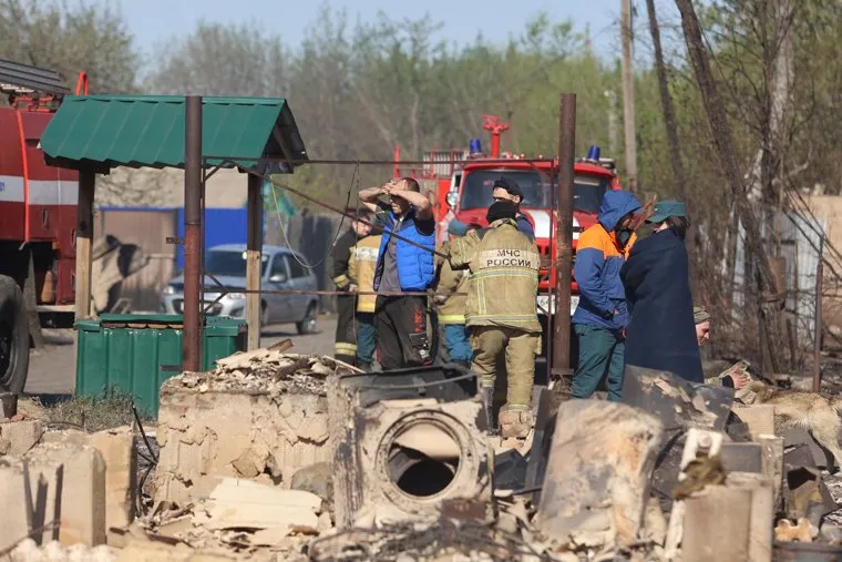 Майские пожары в Курганской области 2023 год: фото, видео