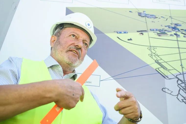 Строительная площадка хранилища РАО. Красноярский край, Железногорск