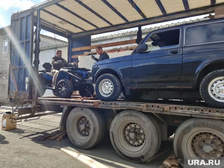 Автомобили и квадрокоптеры отправятся "за ленточку"