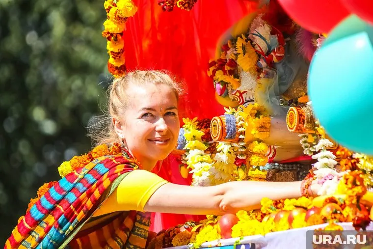 Курганские кришнаиты вновь проведут шествие на дне города (архивное фото)