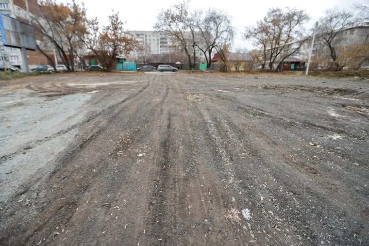 Земельный участок возле пересечения улиц Пушкина, Войкова и Свердлова. Курган