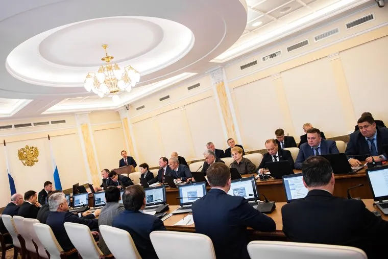 Заседание Правительства Свердловской области. Екатеринбург