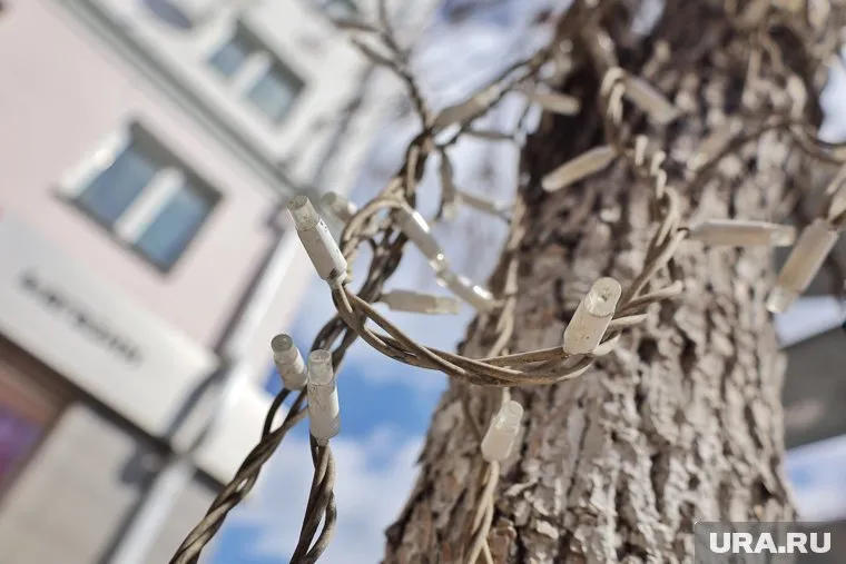 Курганская больница украсит фасад светодиодными гирляндами