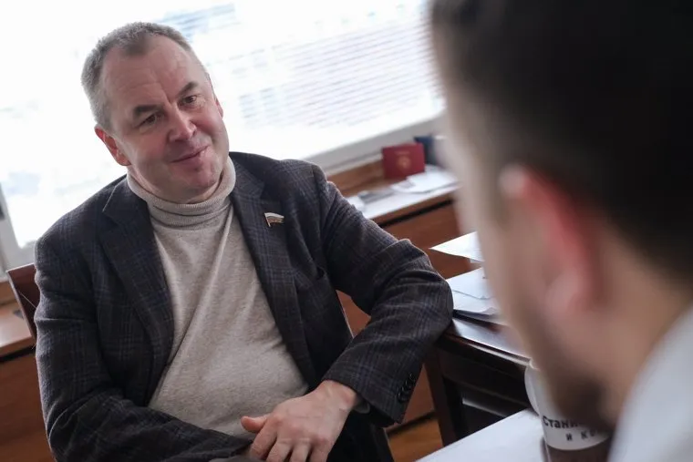 Интервью Наумов Станислав Александрович Депутат Государственной Думы от партии ЛДПР. Москва 