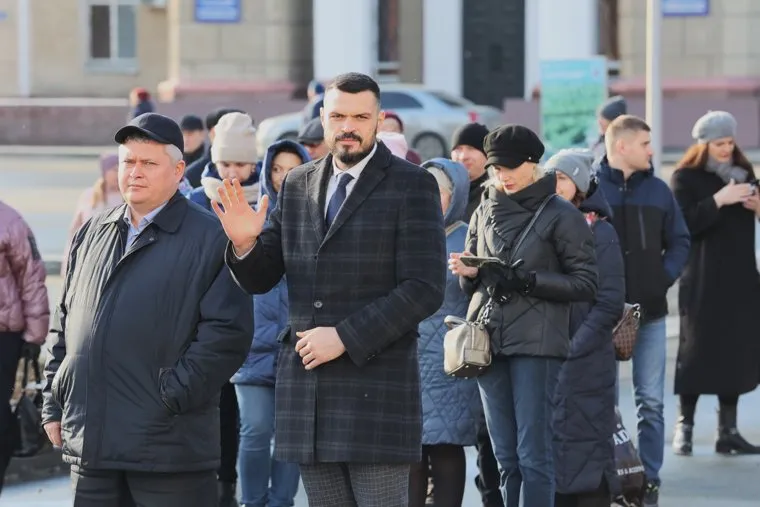 Концерт в поддержку ДНР и российской армии. Курган