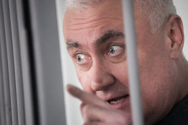 Судебное заседание о продлении меры пресечения находящемуся под стражей начальнику СвЖД Алексею Миронову. Екатеринбург