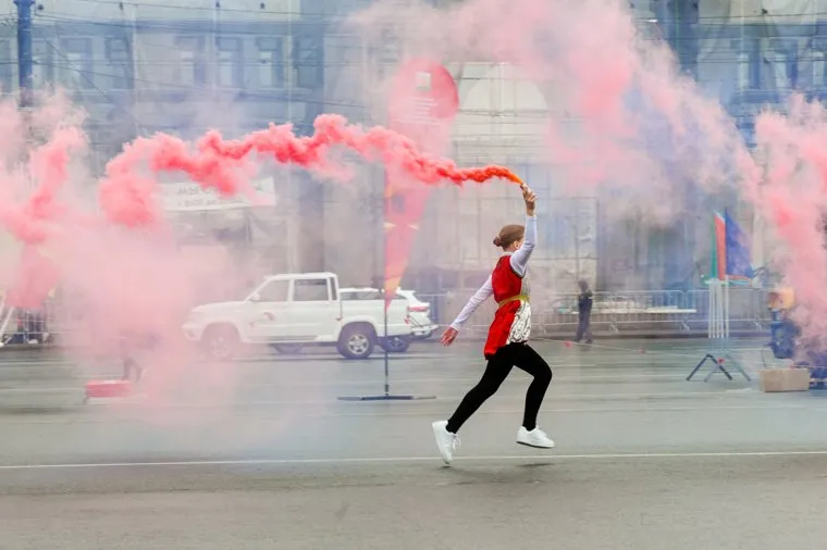 Эстафета. Челябинск