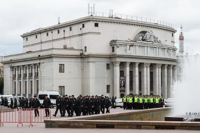 Врио начальника ГУ МВД России по Свердловской области генерал-майор Владимир Миронов. Екатеринбург