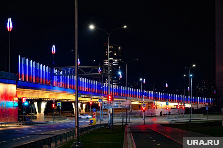 От Камы до Ивы: какие мосты в Перми украсила архитектурная подсветка. Фото