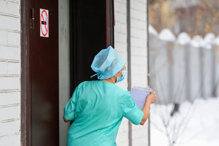 Челябинский клинический противотуберкулезный диспансер, где будут размещаться на карантин граждане Китая по подозрению в инфицировании коронавирусом. Челябинск