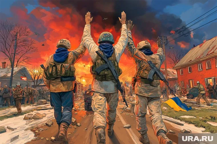 Украинские военные массово сдаются в плен