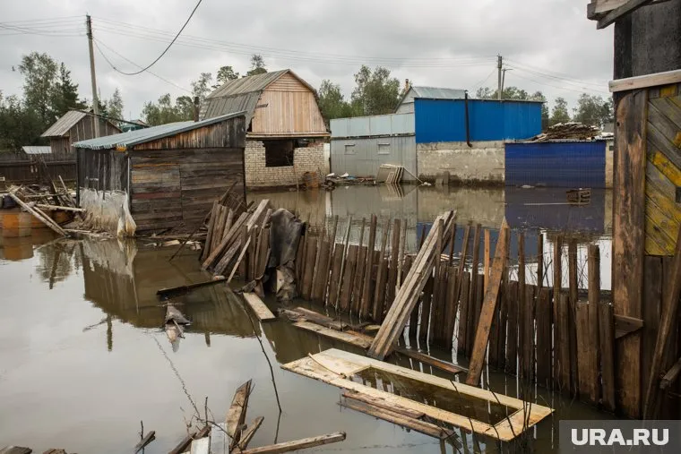 Чиновник первым делом начал откачивать воду со своего загородного участка (архивное фото)