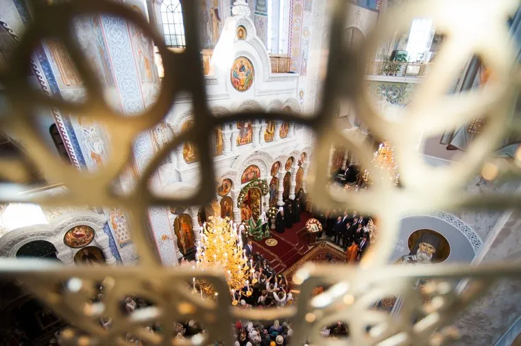 Встреча мощей святой преподобномученицы Великой Княгини Елисаветы в Храме-Памятнике на Крови. Екатеринбург