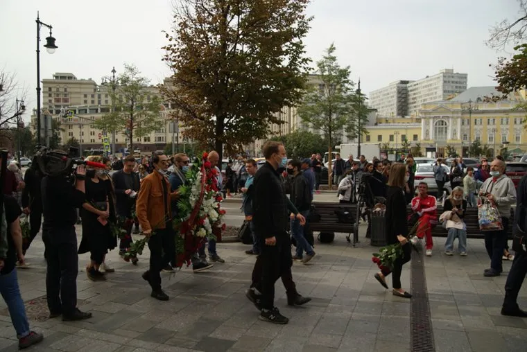 Прощание с Борисом Клюевым. Москва
