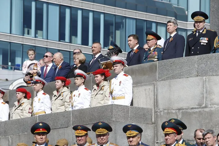 Парад Победы. Екатеринбурге.